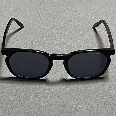 展示品渡し ★新品★ MADE IN ITALY製 SARAGHINA ARIA 480-BL HANDMADEサングラス ブラック ブラックレンズ