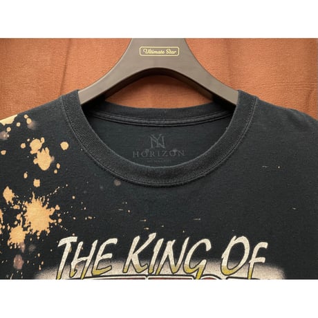 HORIZON THE NOTORIOUS B.I.G. タイダイ染めラップTシャツ ブラック XLサイズ