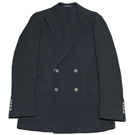 ☆タグ付き新古品☆ GREEN LABEL RELAXING コットンダブルジャケット ブラック 46サイズ