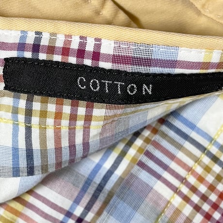 MADE IN ROMANIA製 PT01 SUPER SLIM FIT コットンカラースラックス イエロー 46サイズ