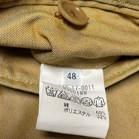 MADE IN JAPAN製 SHIPS カラーコットンスラックス キャメル 48サイズ