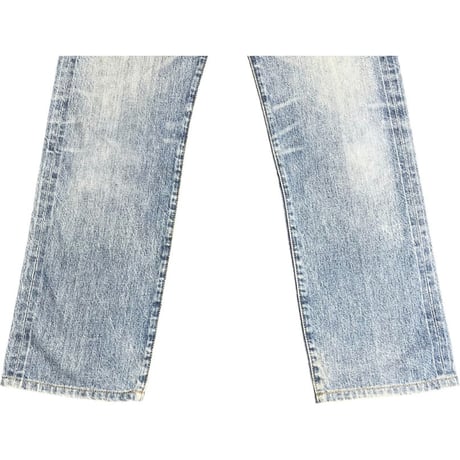 ▲訳あり商品▲ 希少 MADE IN USA 555 バレンシア工場製 LEVI'S 501XX BIGE 復刻デニムパンツ ライトインディゴ W29×L36