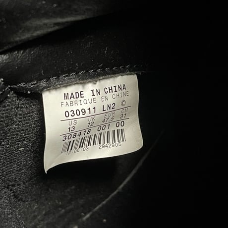 激レア 世界1050足限定 NIKE DUNK HIGH N.E.R.Dモデル スニーカー ブラック US13/31cm