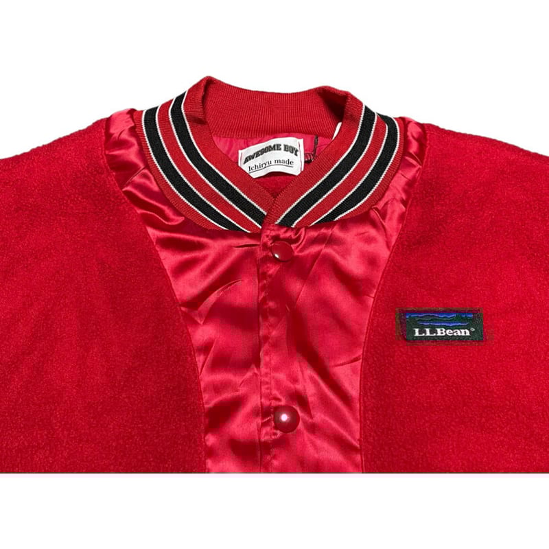 AWESOME BOY / コート/--/--/BEG/Ichiryu made/ライナー付き Awesome Boy × ichiryu made REMAKE FLEECE STADIU