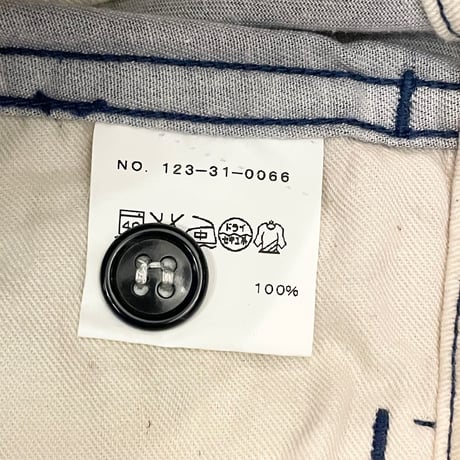 MADE IN JAPAN製 SHIPS GENERAL SUPPLY 花柄コットンハーフパンツ ネイビー XLサイズ