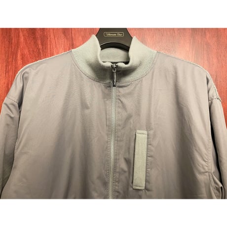 ▲訳あり商品▲ 激レア MADE IN JAPAN製 SWAGGER 初期モデル 背面ニット中綿フルジップジャケット グレー Sサイズ