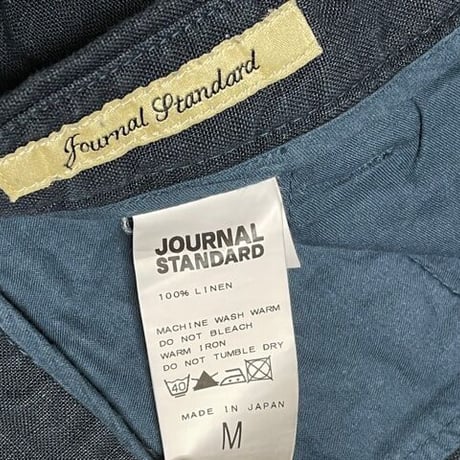 Journal Standard リネンハーフパンツ ネイビー Mサイズ 日本製