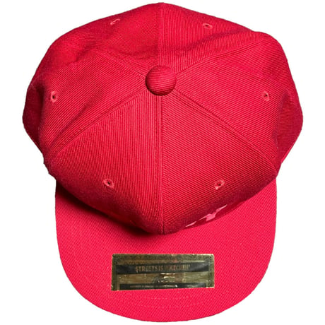 MADE IN JAPAN製 SWAGGER TKNYロゴ ベースボールキャップ レッド Mサイズ