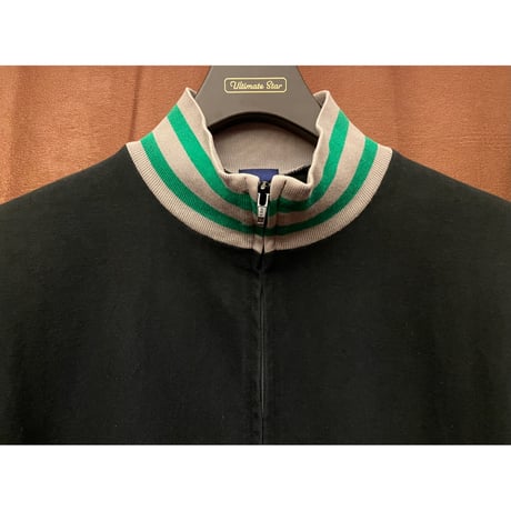 MADE IN JAPAN製 BEAMS フルジップスウェットトラックジャケット ブラック Mサイズ