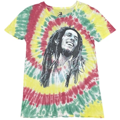 ZION ROOTSWEAR BOB MARLEY タイダイ染めTシャツ ラスタカラー Mサイズ