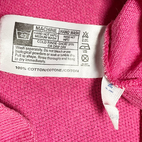 MADE IN ENGLAND製 FRED PERRY 半袖鹿の子ポロシャツ ローズ 40/Lサイズ