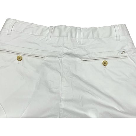 タグ付き美品 J.LINDEBERG スラックス ホワイト W29サイズ