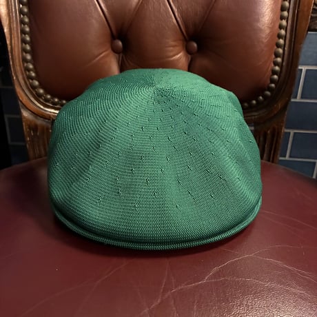 MADE IN ENGLAND製 80s～90s KANGOL ハンチングキャップ グリーン Mサイズ