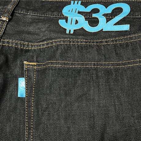 MADE IN JAPAN製 SWAGGER ブラックデニムパンツ ブラック W32サイズ