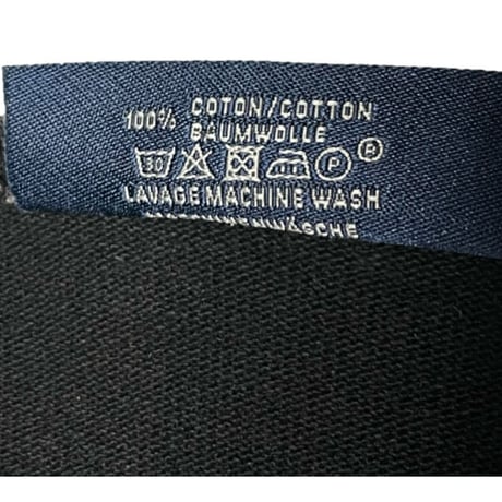 MADE IN FRANCE製 SAINT JAMES コットンボートネックシャツ ブラック S/Mサイズ