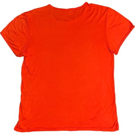 ▲訳あり商品▲ MADE IN FRANCE製 A.P.C. 半袖クルーネックTシャツ レッド 1サイズ