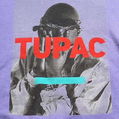 2PAC スウェットトレーナー パープル SMサイズ