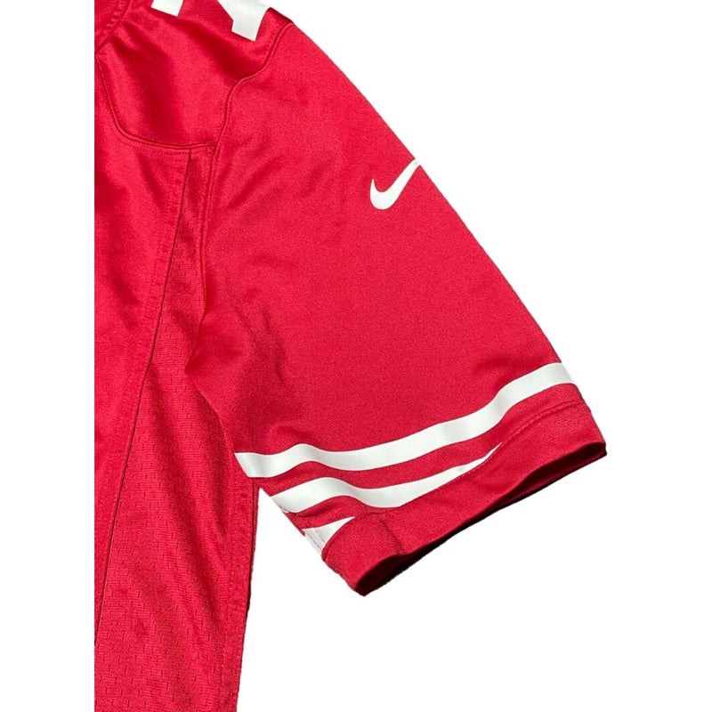 NIKE NFL 49ers Colin Kaepernick ゲームジャージ レッド Sサイ