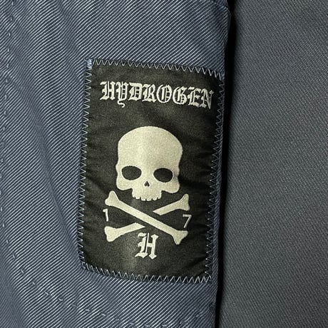☆タグ付き新古品☆ MADE IN ITALY製 HYDROGEN × Luigi Bianchi Montova Wネームダブルジャケット ネイビー 48サイズ