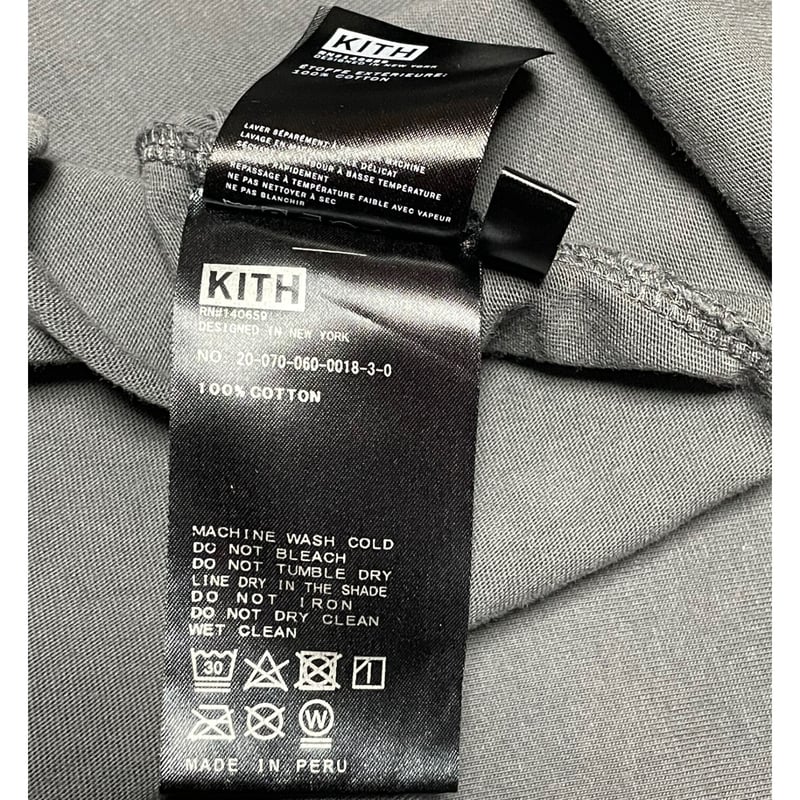 KITH キス ペイズリーブロックロゴパーカーbandana