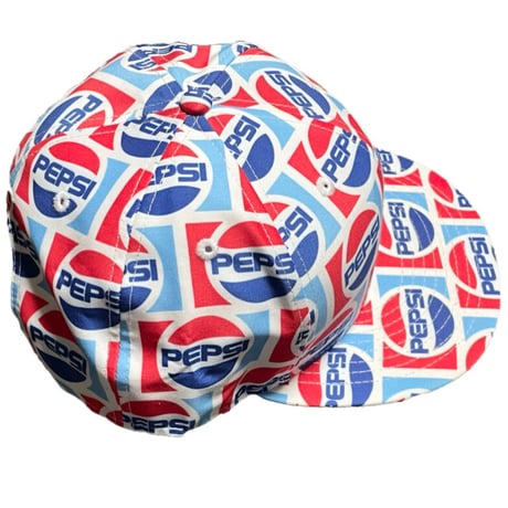 ▲訳あり商品▲ NEWERA × PEPSI コラボレーションスナップバックベースボールキャップ マルチカラー Fサイズ