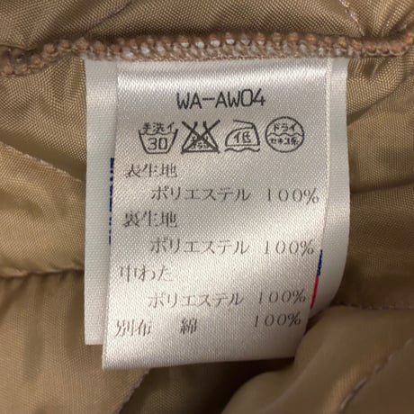 MADE IN ENGLAND製 LAVENHAM キルティングジャケット イエロー×ブラウン 36/48サイズ