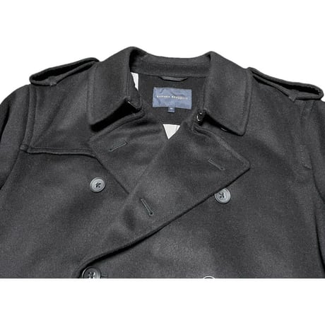 BANANA REPUBLIC ウールトレンチコート ブラック XLサイズ