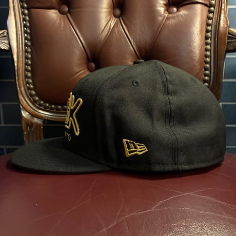 レア NEW ERA × ROCKSMITH コラボレーションモデル 59FIFTY ウールベースボールキャップ ブラック 7-3/4 61.5cm