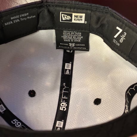 NEW ERA × NPB 北海道日本ハムファイターズ NASA, ESA, Tony Hallas 天体写真デザイン 59FIFTY ベースボールキャップ マルチカラー 7-3/8 58.7cm