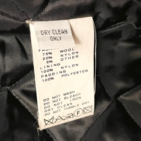 MADE IN USA製 FIDELITY × Journal Standard ウールPコート ブラック Mサイズ