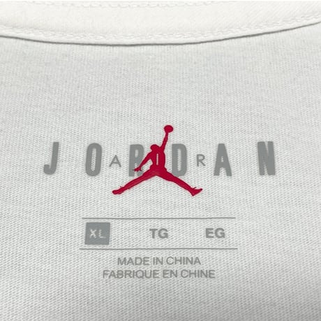 AIR JORDAN TOKYOロゴ半袖Tシャツ ホワイト XLサイズ