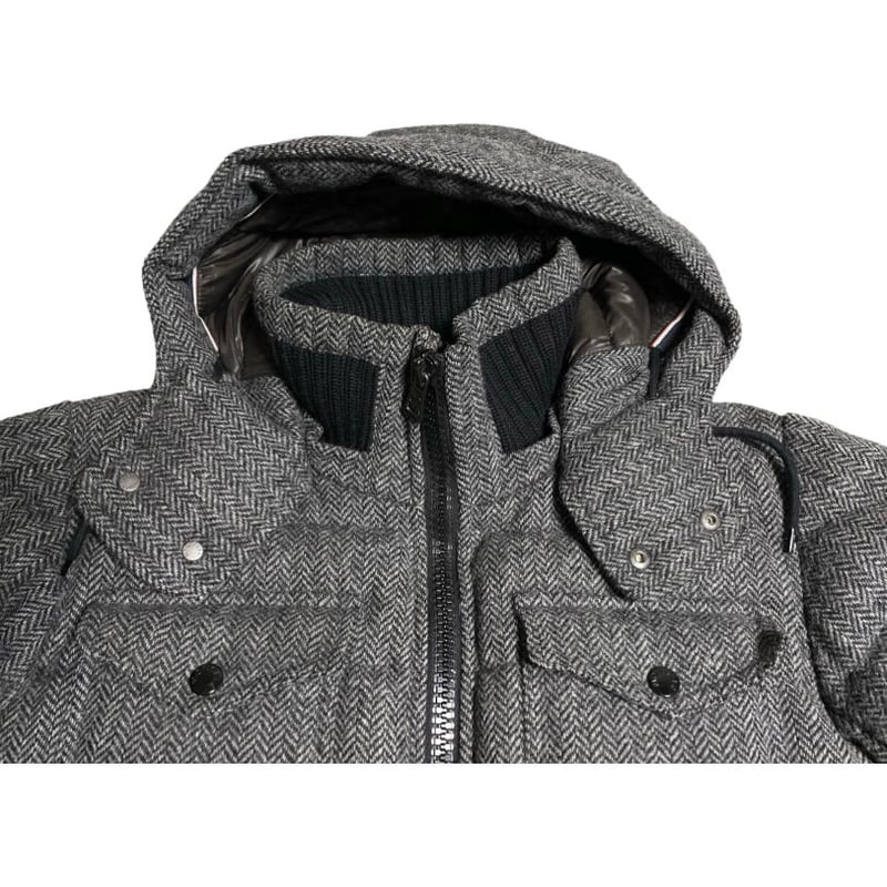 タグ付き MADE IN BULGARIA製 MONCLER FLORIAN ウールダウンジャ