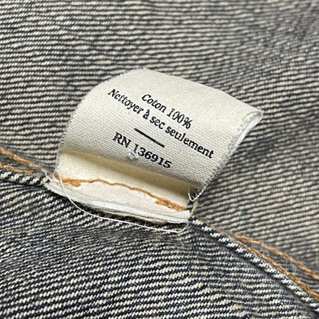 MADE IN USA製 SIMON MILLER セルビッチデニムジャケットGジャン インディゴ 1サイズ