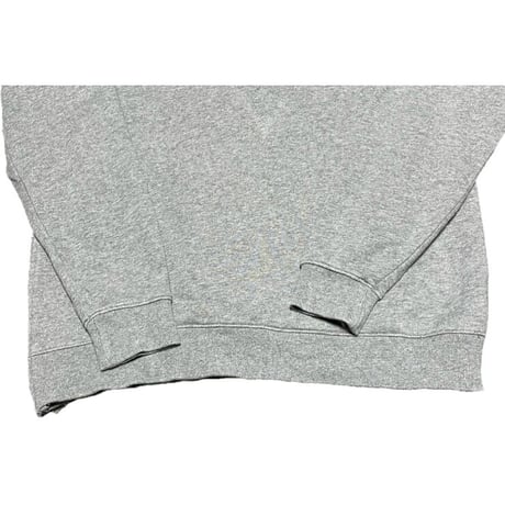 GUESS ロゴ入り長袖スウェットトレーナー グレー Mサイズ
