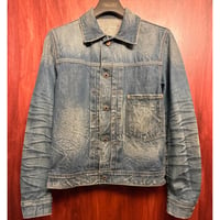 MADE IN USA製 AG ADRIANO GOLDSCHMIED AG-ed RESERVE 30's JACKET WORKER JACKET デニムジャケット インディゴ XXSサイズ