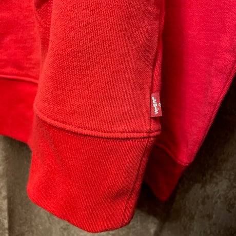 ☆タグ付き新古品☆ Levi's × SUPER MARIO コラボレーションプルオーバーパーカー レッド Mサイズ