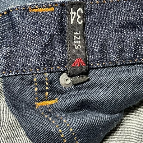 MADE IN USA製 EMPORIO ARMANI HANDMADEデニムパンツ インディゴ W34サイズ