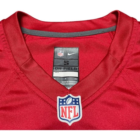 NIKE NFL 49ers Colin Kaepernick ゲームジャージ レッド Sサイズ