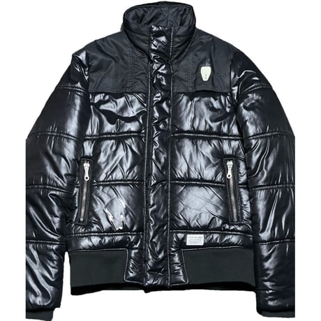 G-STAR RAW ライダース型ダウンジャケット ブラック Sサイズ