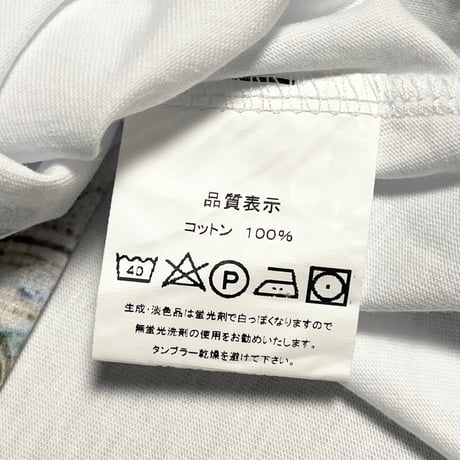 ★新品★ MADE IN ITALY製 MAGLIA 2025年AWモデル 「Milano in MAGLIA」 イタリア都市 プリント クルーネックTシャツ ホワイト×ミラノグレー M～XLサイズ