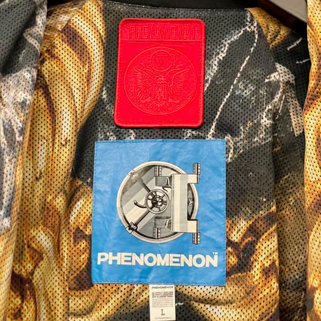 PHENOMENON 2007年モデル リバーシブルサテンスタジアムジャケット ブラック Lサイズ