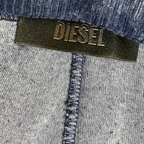 MADE IN BULGARIA製 DIESEL ベロアイージーパンツ ネイビー Mサイズ
