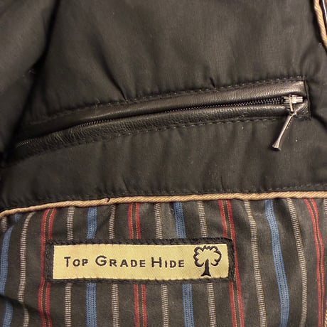 ▲訳あり商品▲ HIDEPARK .co.uk 本革 レザーシングルライダースジャケット ダークブラウン Sサイズ