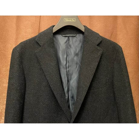 green label relaxing Loro Piana Storm System生地 ウールチェスターコート ネイビー Mサイズ