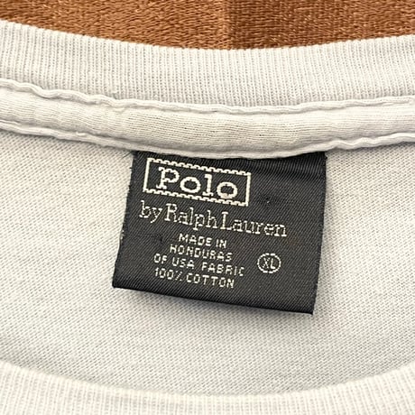 Polo by Ralph Lauren ビッグポニープリントTシャツ ライトブルー XLサイズ