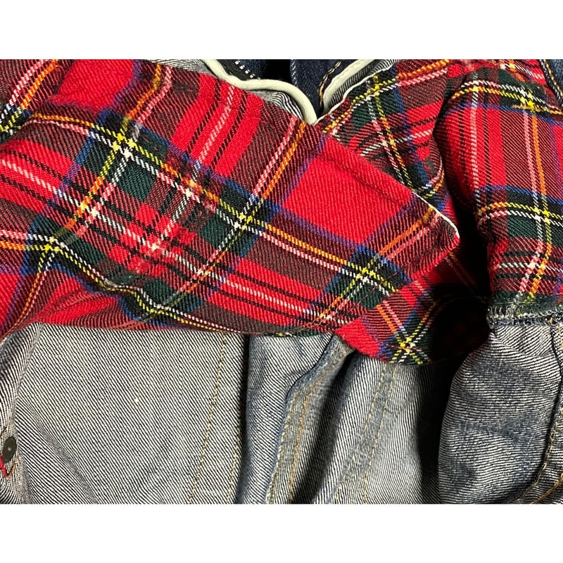 MADE IN ITALY製 DSQUARED2 ダメージ加工デニムパンツ インディゴ 46サ
