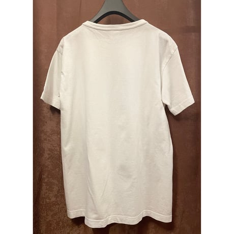 MADE IN USA製 Champion T1011 ヘビーウェイトポケット付き半袖Tシャツ ホワイト Mサイズ
