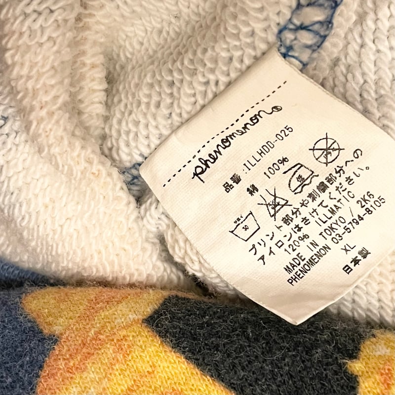 PHENOMENON ２４Ｋパーカー 希少 Lサイズ 激レア MADE IN JAPAN製 PHENOMENON 2006年モデル 24K総柄フルジ