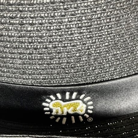 EK by New Era × Keith Haring コラボレーションストローハット ブラック Lサイズ