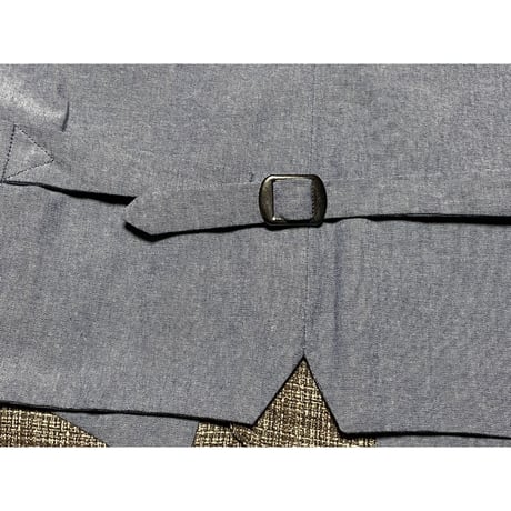 ☆タグ付き新古品☆ MADE IN ITALY製 BOGLIOLI コットンリネンウールジレベスト ブラウン 50サイズ